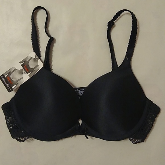 Maidenform Other - Maidenform 34B Lace Black Bra